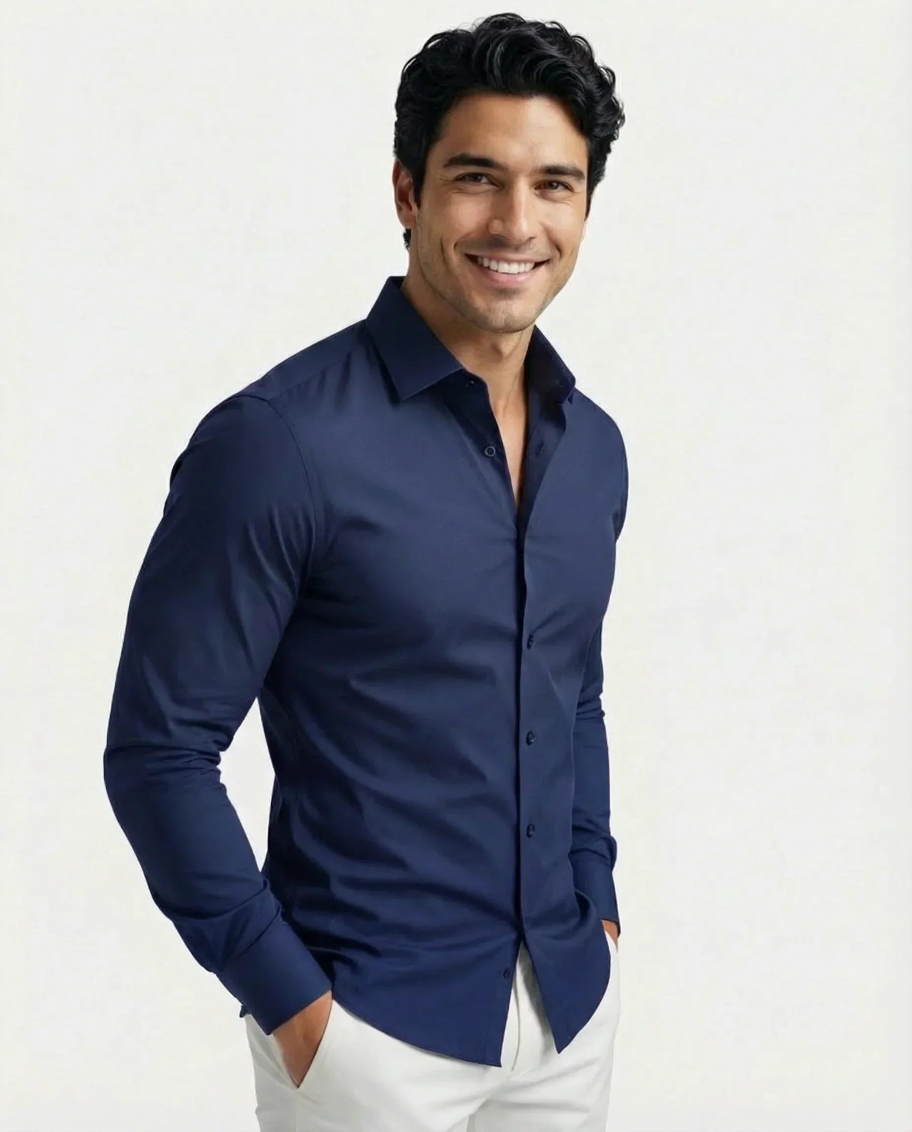 The 12-Hour Slim Fit Stretch  Shirt
